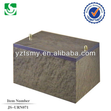 petites urnes de bois solides JS-URN070